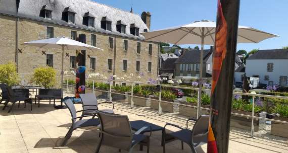 Roof top de notre Hôtel à Quimper